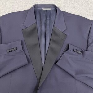 Jack Victor Varsity Tuxedo 52R Blue Super 130's Two Button‎ Double Vented Italy